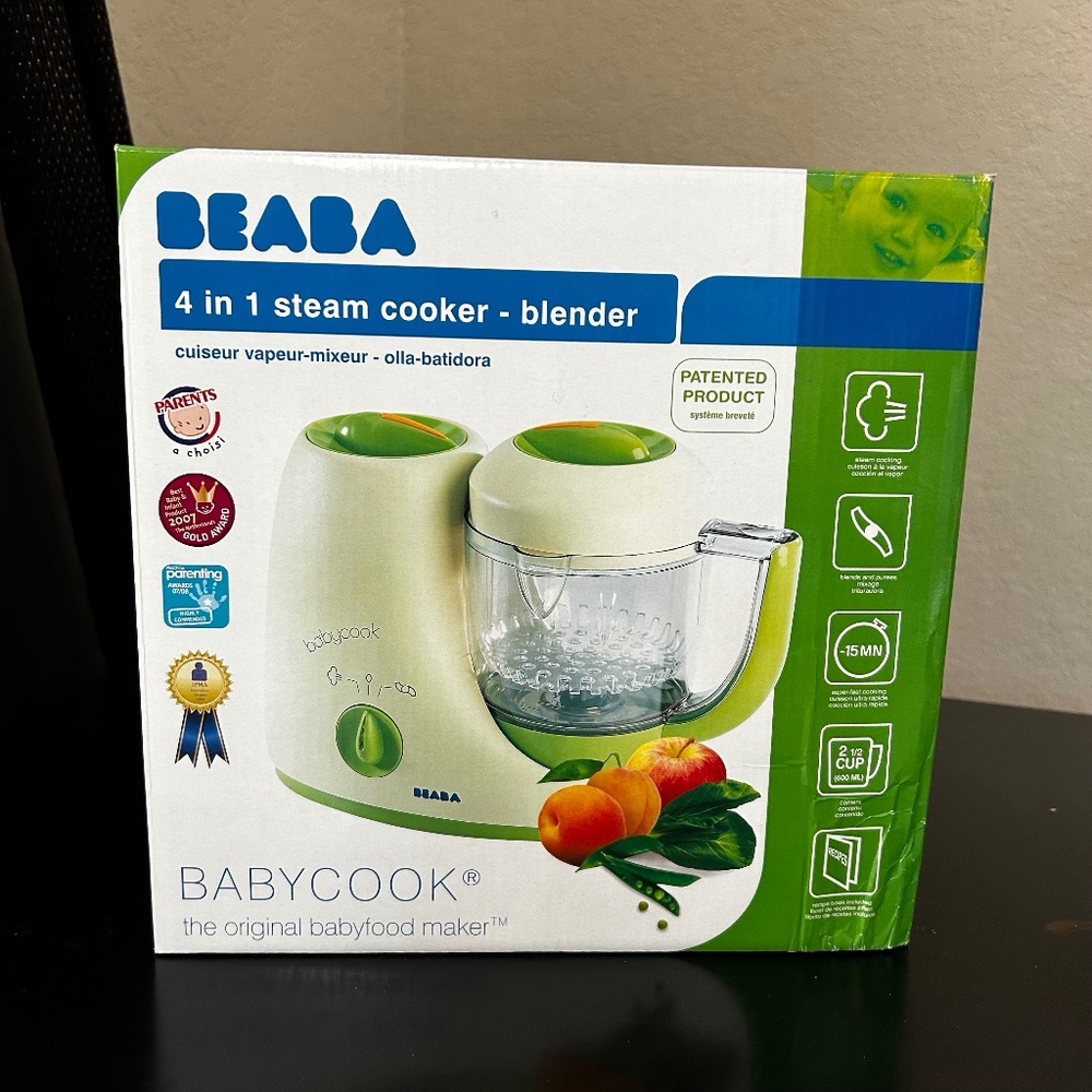 Beaba 4 in 1 Steam Cooker-Blender. NWT.